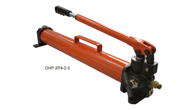 Steel hydraulic hand pump